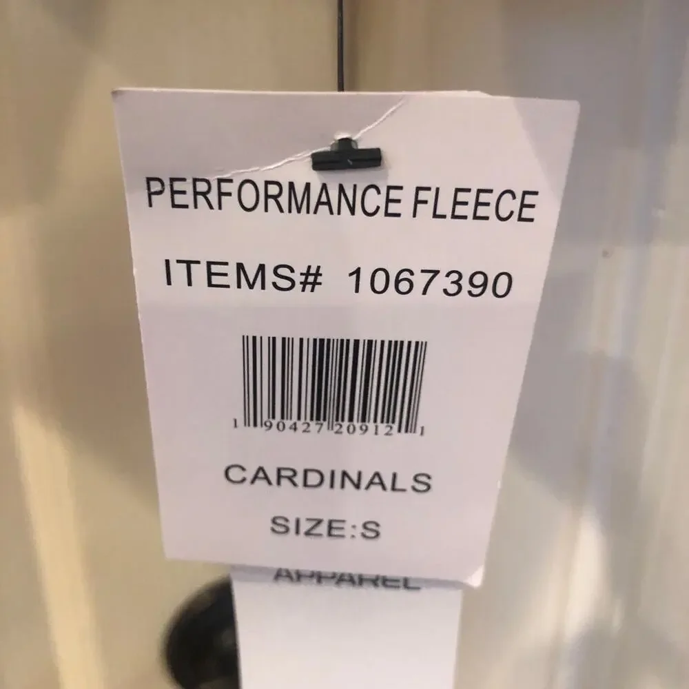 Arizona Cardinals Football NFL jacket Sz Small new with tags